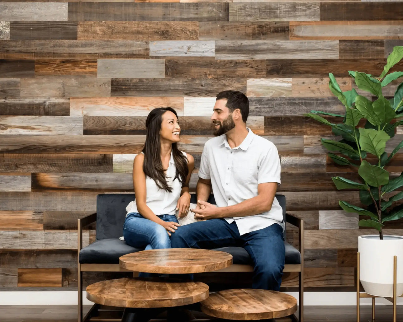 Tongue & Groove Reclaimed Wood Planks