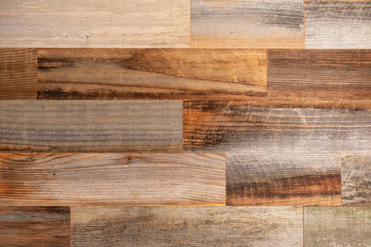 Reclaimed Peel & Stick Wood Planks