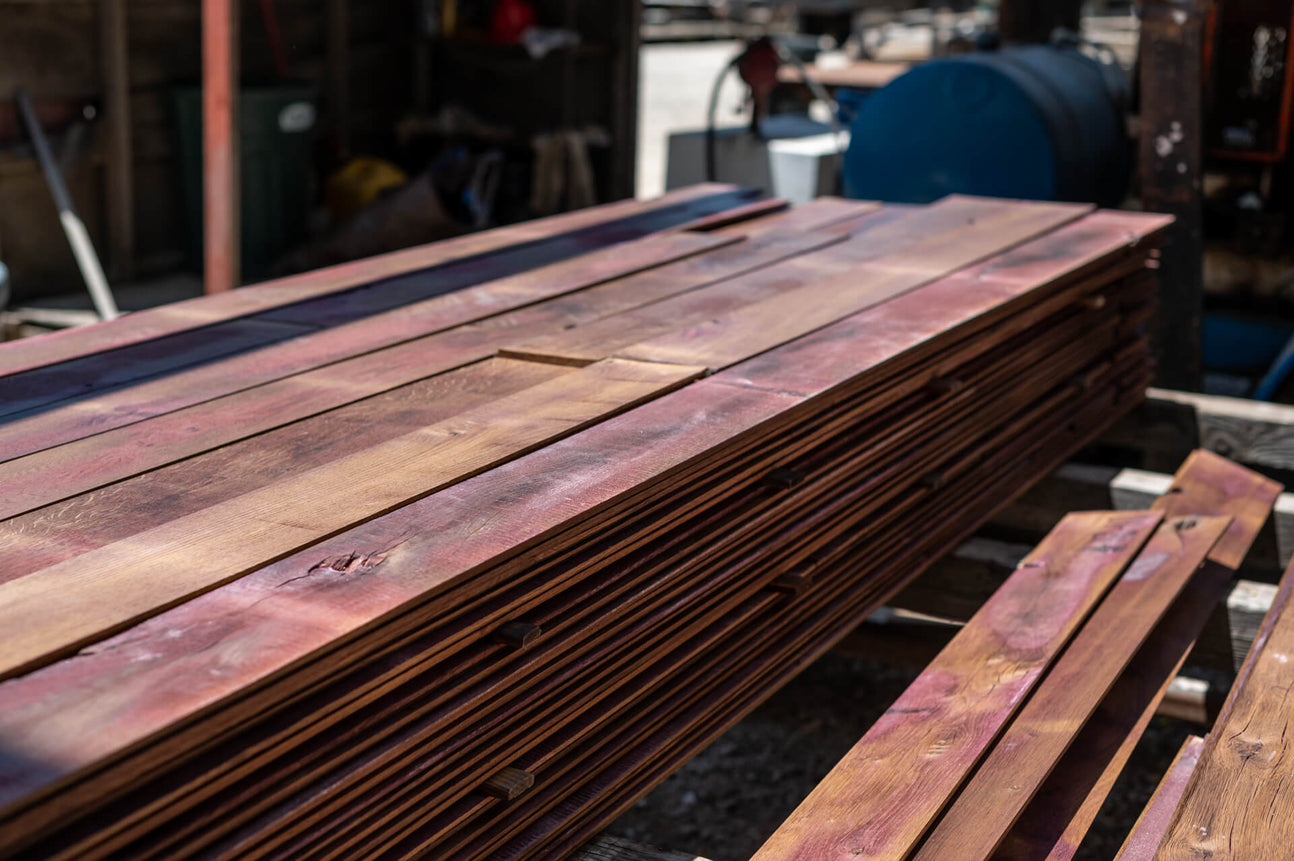 French Oak Wine Stave Shiplap